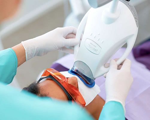 Cosmetic Dental Treatment: In-Office Whitening
